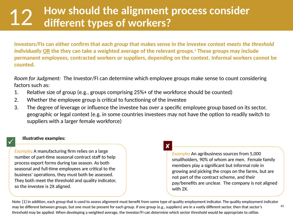 Guide to the 2X Criteria Version 2.0 June 2022 - slide 41 of 70
