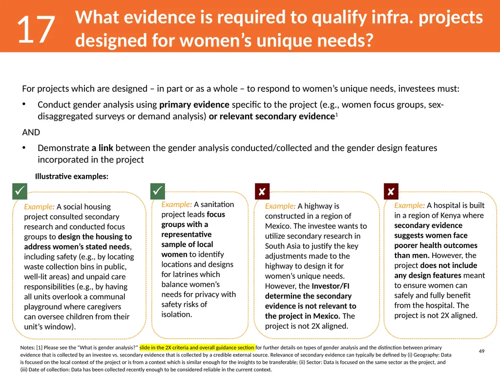 Guide to the 2X Criteria Version 2.0 June 2022 - slide 49 of 70