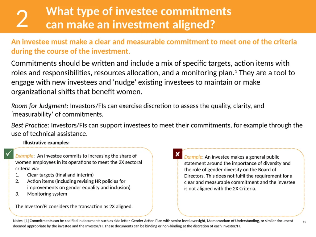Guide to the 2X Criteria Version 2.0 June 2022 - slide 15 of 70