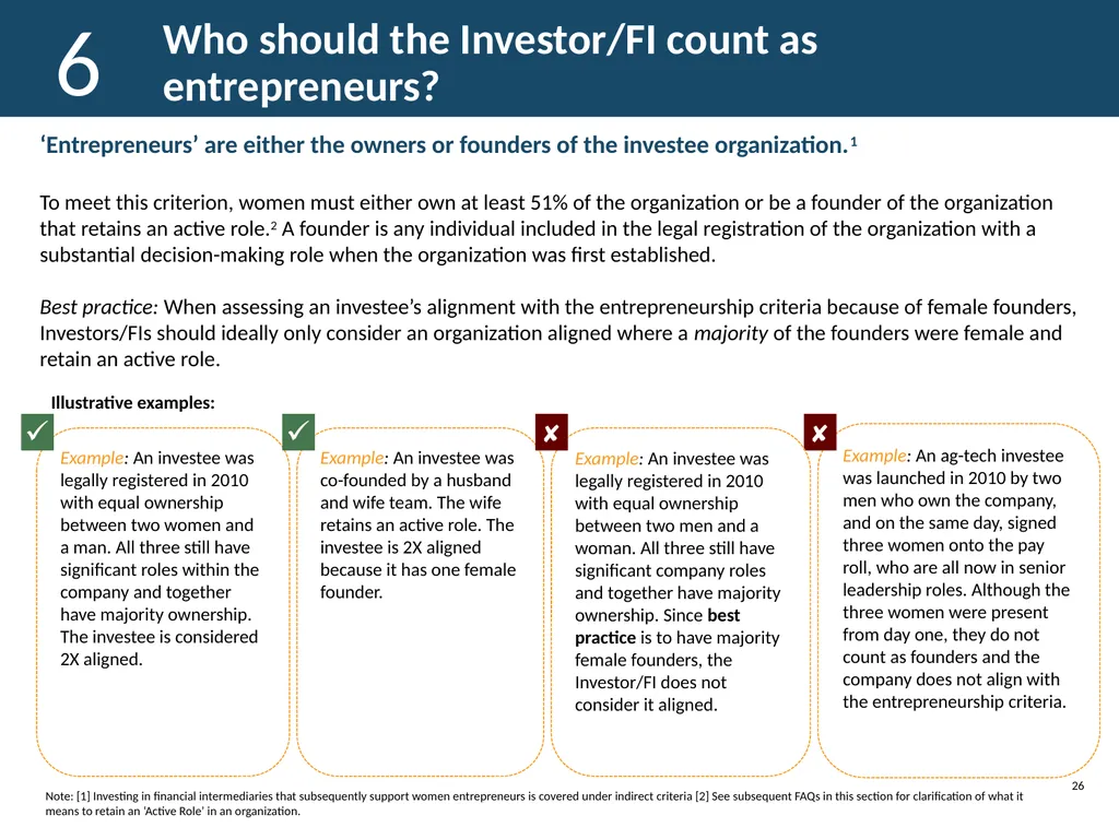Guide to the 2X Criteria Version 2.0 June 2022 - slide 26 of 70