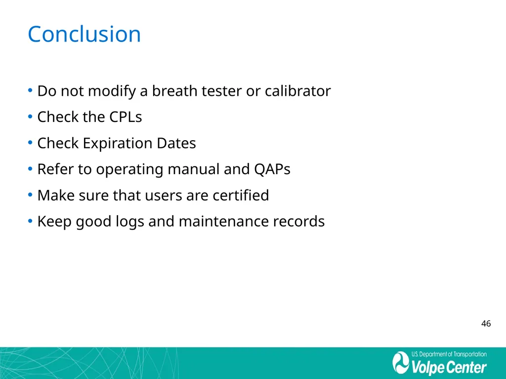 Everything You Ever Wanted to Know about EBTs and - slide 46 of 48