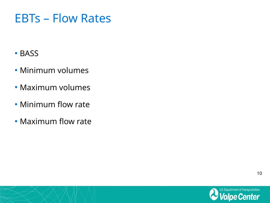 Everything You Ever Wanted to Know about EBTs and - slide 10 of 48