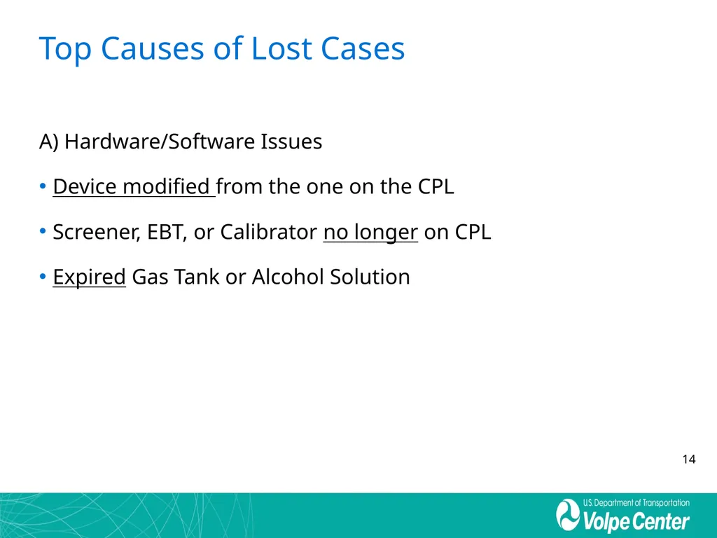 Everything You Ever Wanted to Know about EBTs and - slide 14 of 48