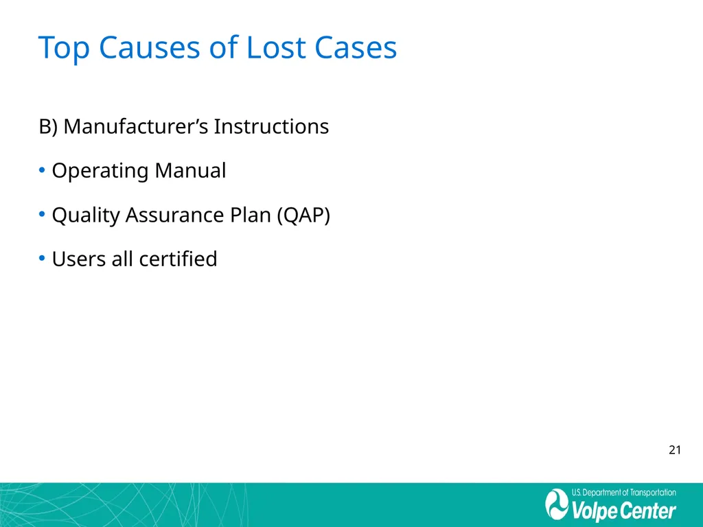 Everything You Ever Wanted to Know about EBTs and - slide 21 of 48