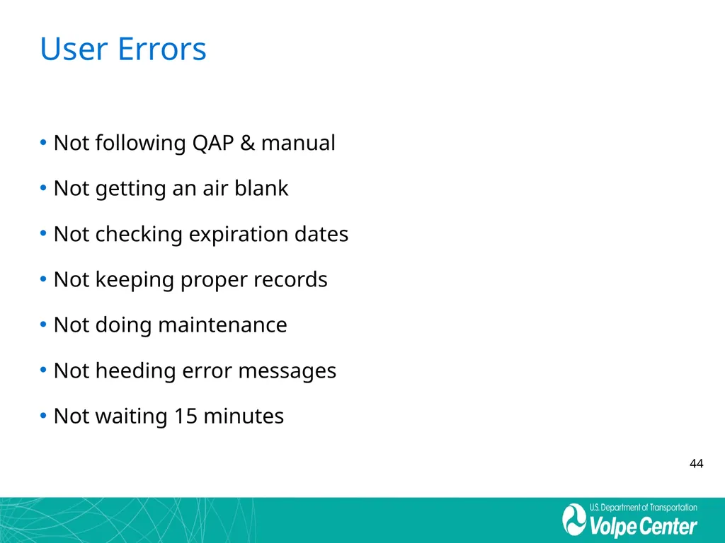 Everything You Ever Wanted to Know about EBTs and - slide 44 of 48