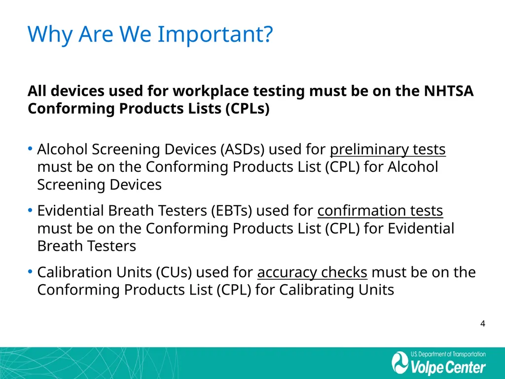 Everything You Ever Wanted to Know about EBTs and - slide 4 of 48
