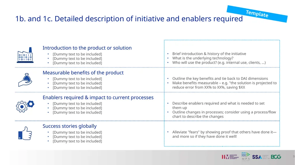 A4) Digital Transformation Proposal Template A - slide 9 of 13