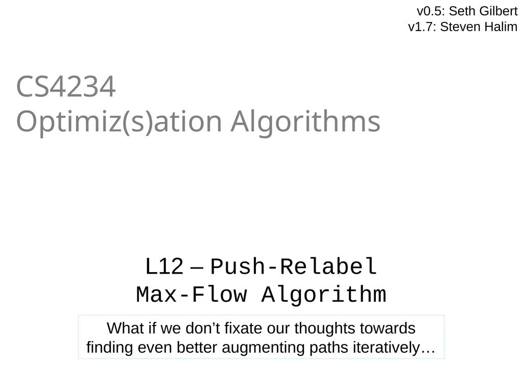 Likely this is not centrally recorded, So I will - slide 2 of 48