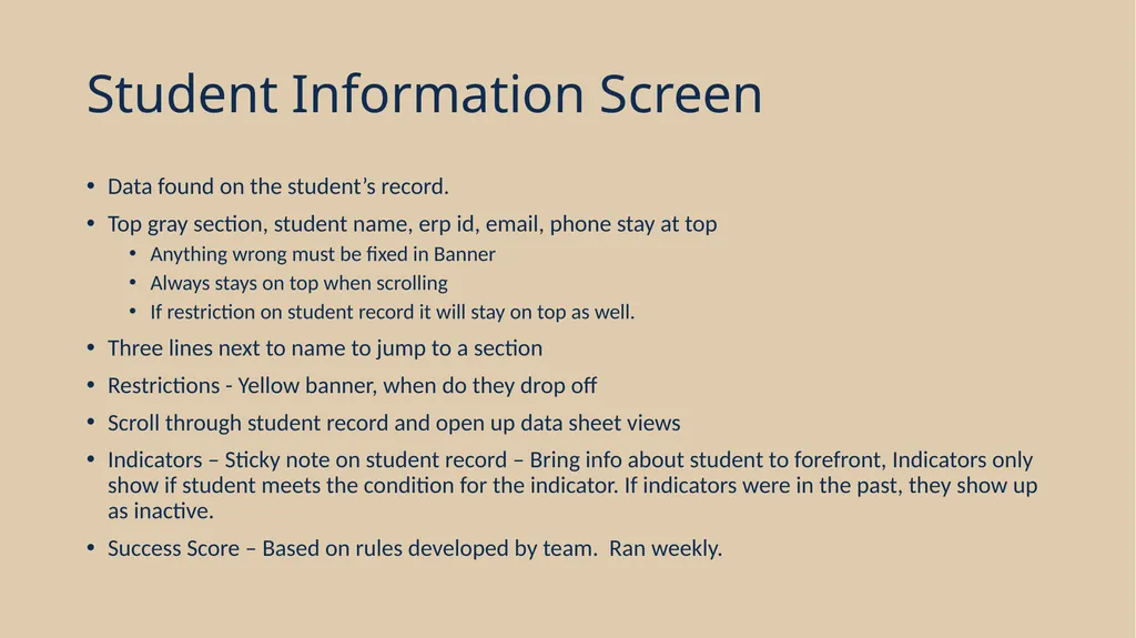 Ellucian Advise Training Introduction Faculty - slide 10 of 11