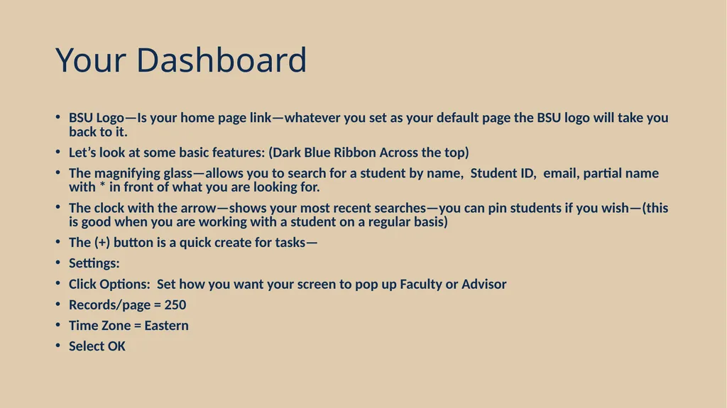 Ellucian Advise Training Introduction Faculty - slide 4 of 11