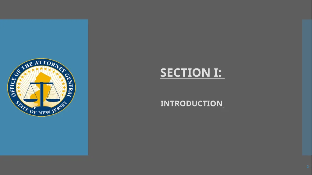 Law Enforcement Licensing AN OVERVIEW 1 SECTION I: - slide 2 of 76