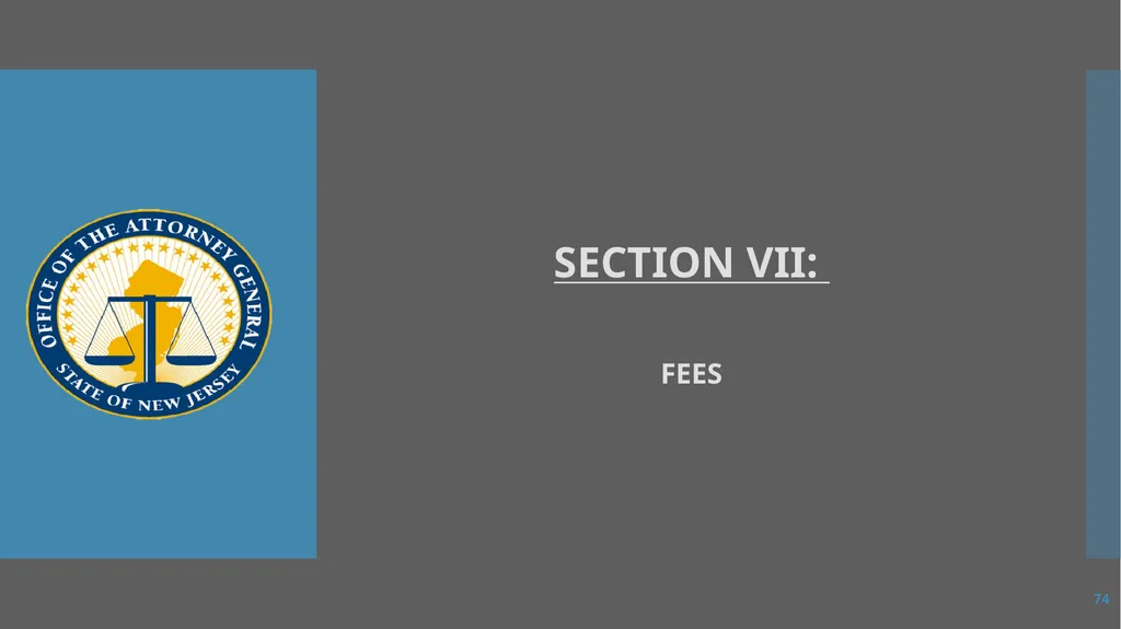 Law Enforcement Licensing AN OVERVIEW 1 SECTION I: - slide 74 of 76