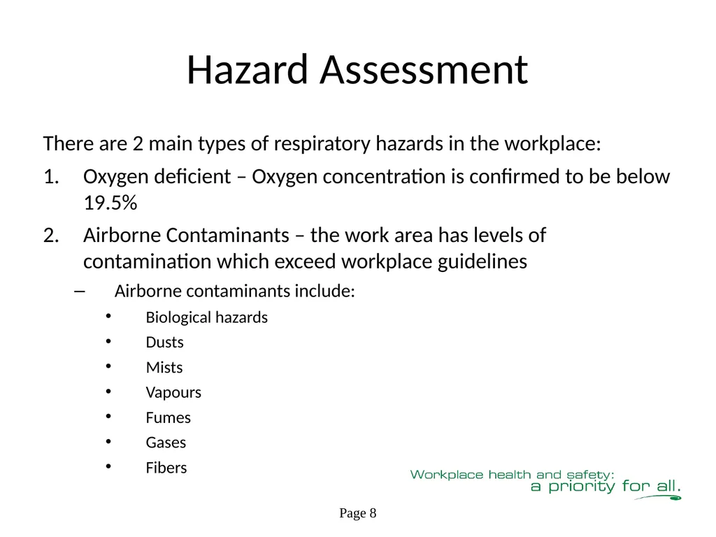 Respiratory Fit Testing Train the Trainer One part - slide 19 of 73