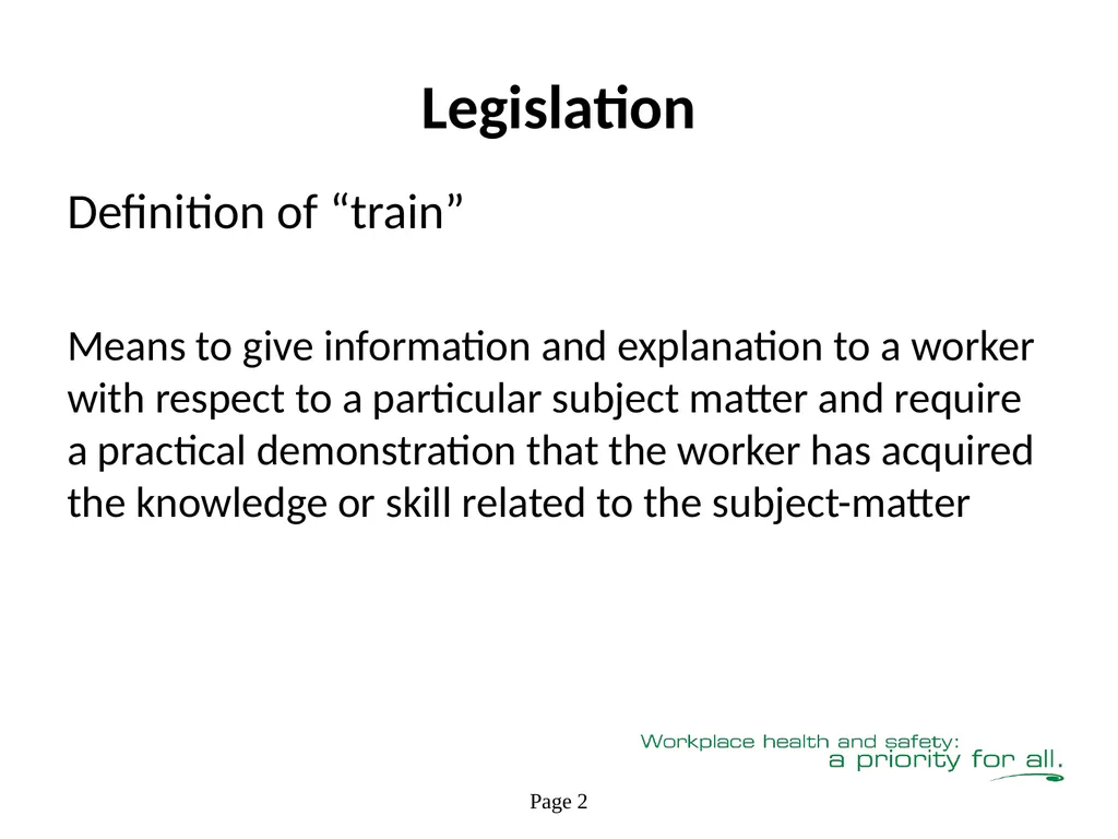 Respiratory Fit Testing Train the Trainer One part - slide 8 of 73