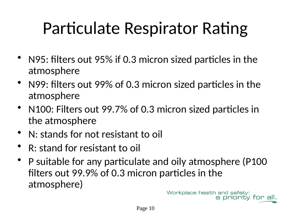 Respiratory Fit Testing Train the Trainer One part - slide 24 of 73