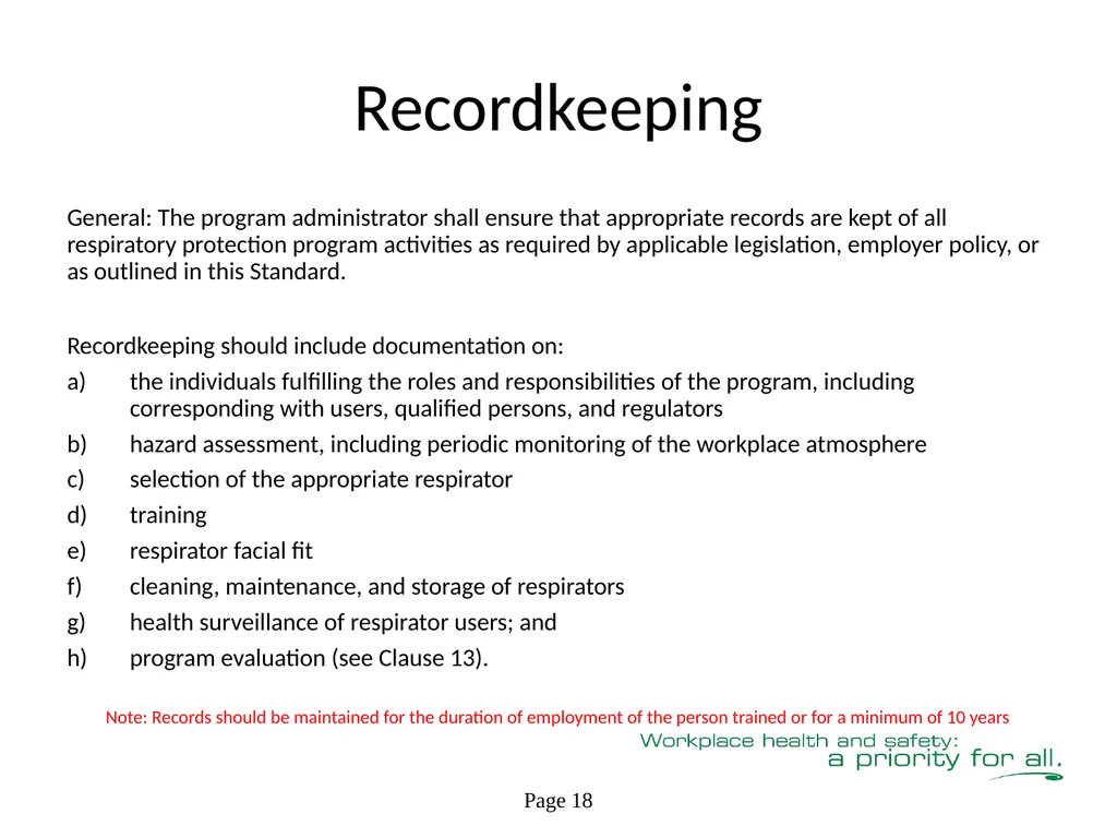Respiratory Fit Testing Train the Trainer One part - slide 41 of 73