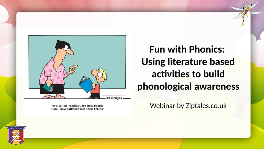 Fun with Phonics: Using literature based - slide 2 of 34
