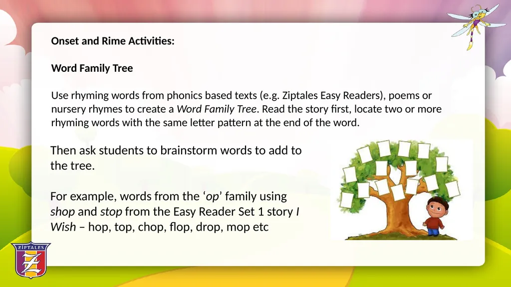 Fun with Phonics: Using literature based - slide 14 of 34
