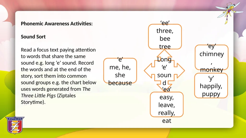 Fun with Phonics: Using literature based - slide 30 of 34