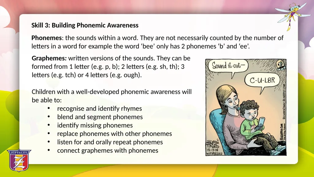 Fun with Phonics: Using literature based - slide 20 of 34