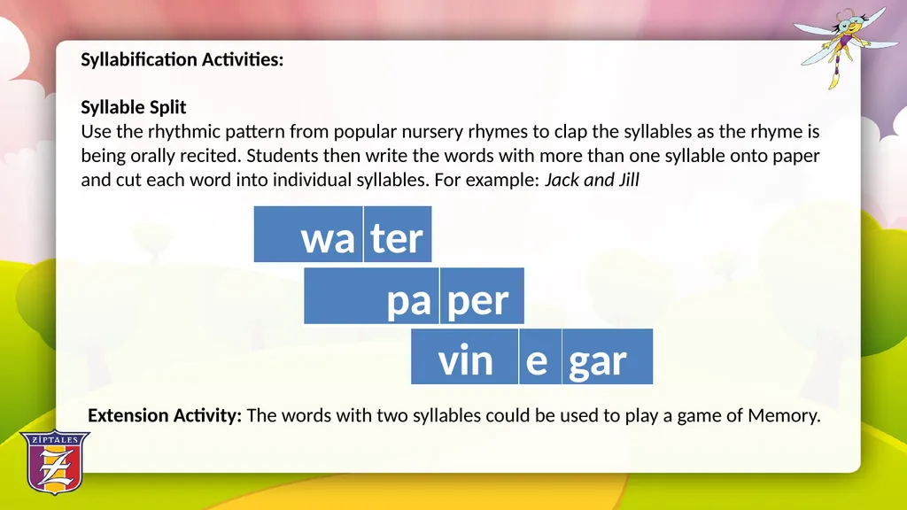 Fun with Phonics: Using literature based - slide 11 of 34