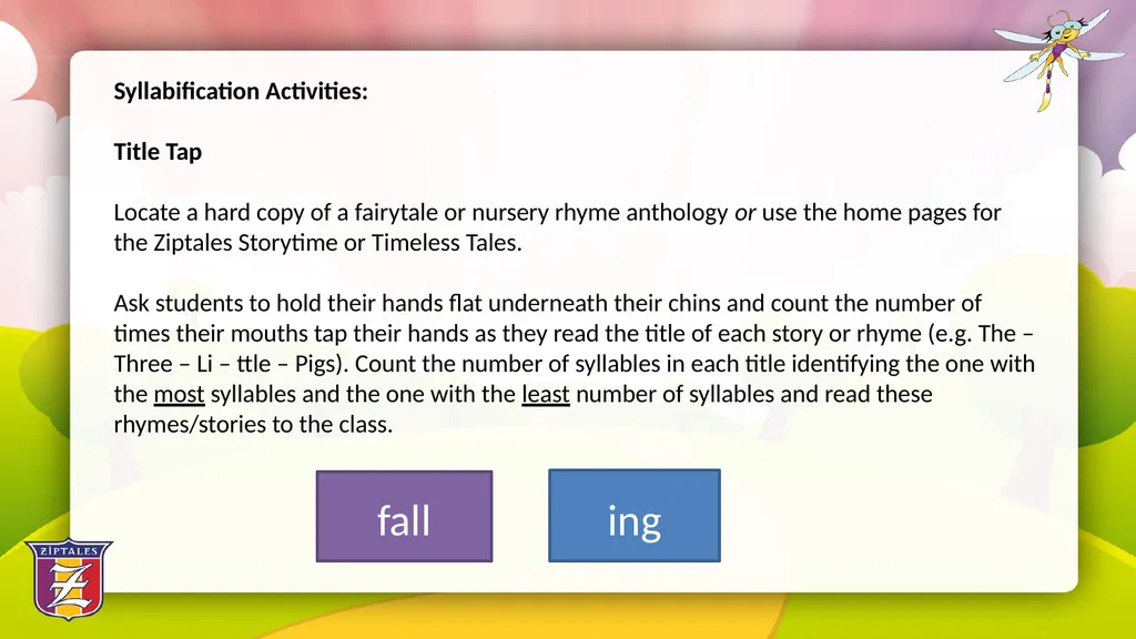 Fun with Phonics: Using literature based - slide 10 of 34