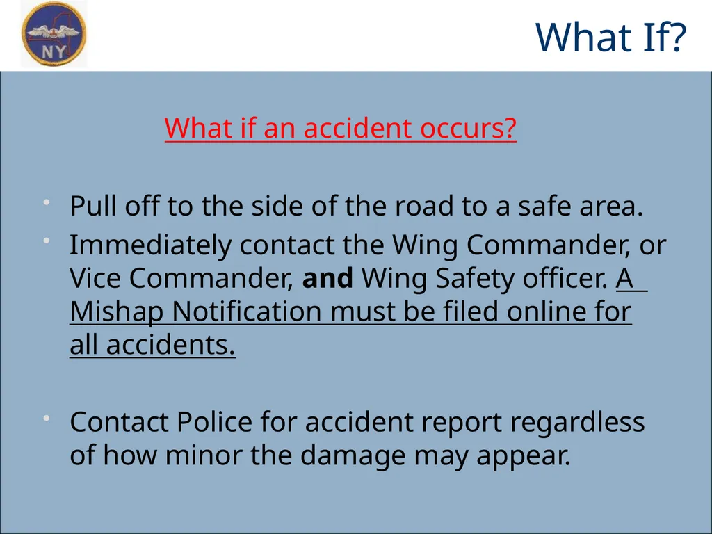 CAP OWNED VEHICLE (COV) ORIENTATION Prepared MAY - slide 40 of 43