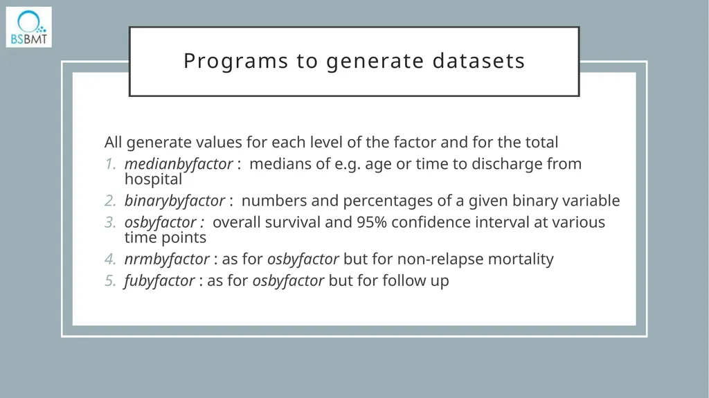 A suite of community-contributed programs to - slide 5 of 13