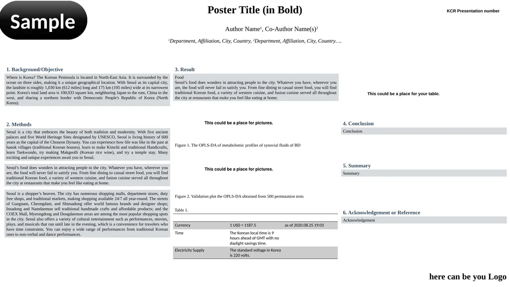 1. Background/Objective Text Text 2. Methods 3. - slide 2 of 2