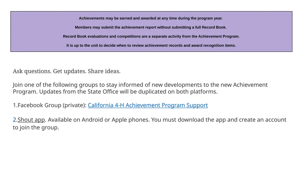 Spark Achievement Program Achievement Rank - slide 24 of 24