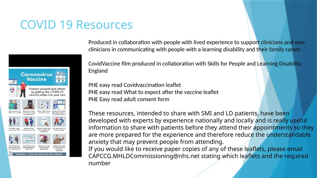 Learning Disabilities Champion Training Module 1 - slide 11 of 27