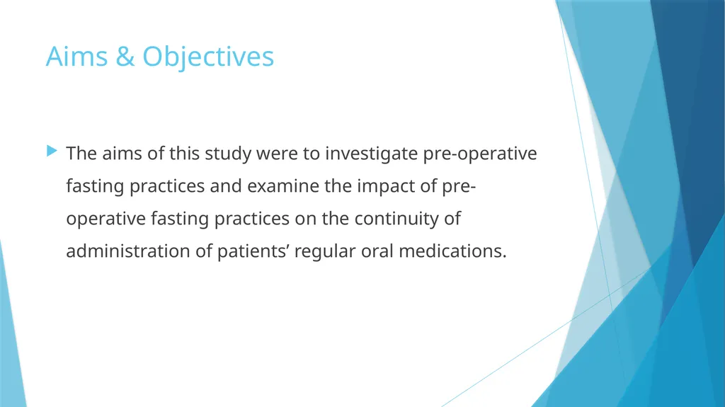Eva Harkay Kovassy BA, MNP (Periop) The impact of - slide 3 of 29