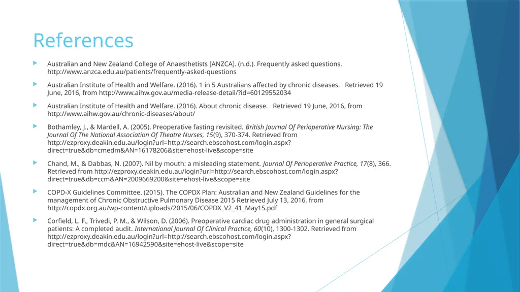 Eva Harkay Kovassy BA, MNP (Periop) The impact of - slide 26 of 29