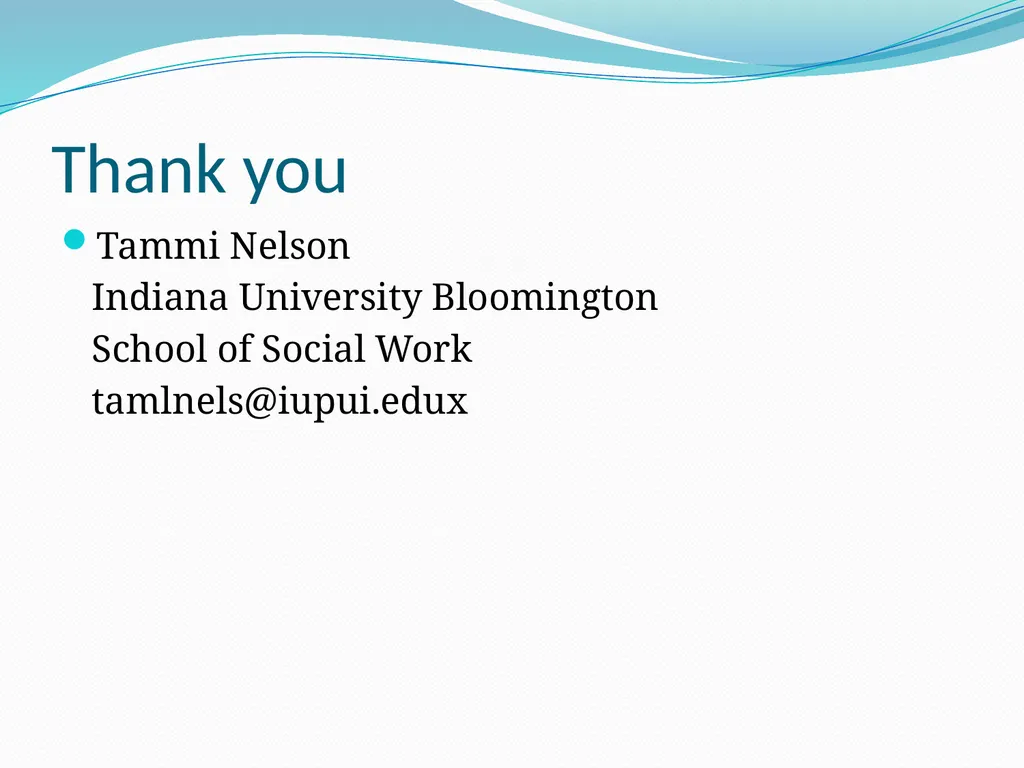 Authenticity in Generalist Social Work Practice - slide 20 of 20
