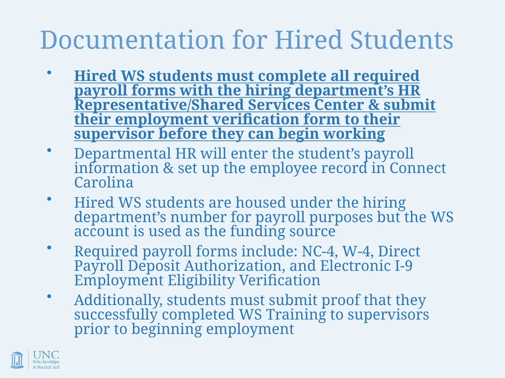 Work-Study Supervisor Training Academic Year - slide 25 of 55