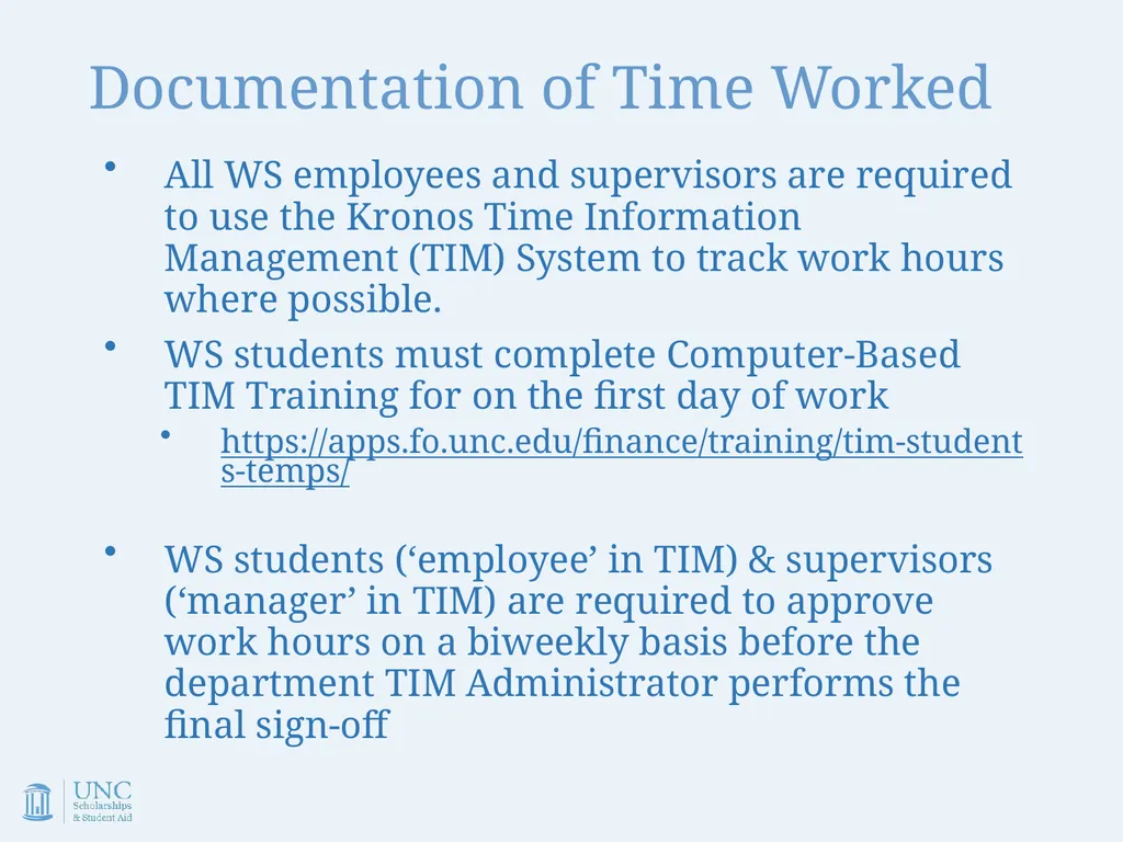 Work-Study Supervisor Training Academic Year - slide 26 of 55