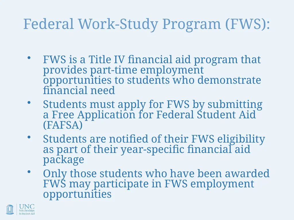 Work-Study Supervisor Training Academic Year - slide 8 of 55
