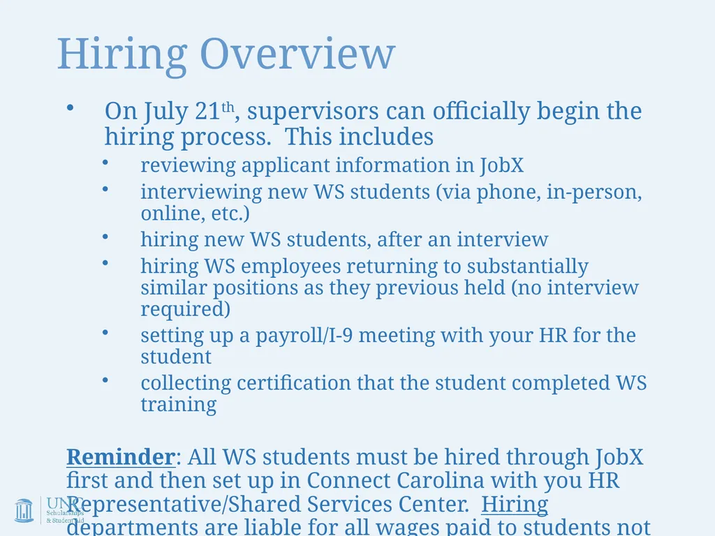 Work-Study Supervisor Training Academic Year - slide 38 of 55