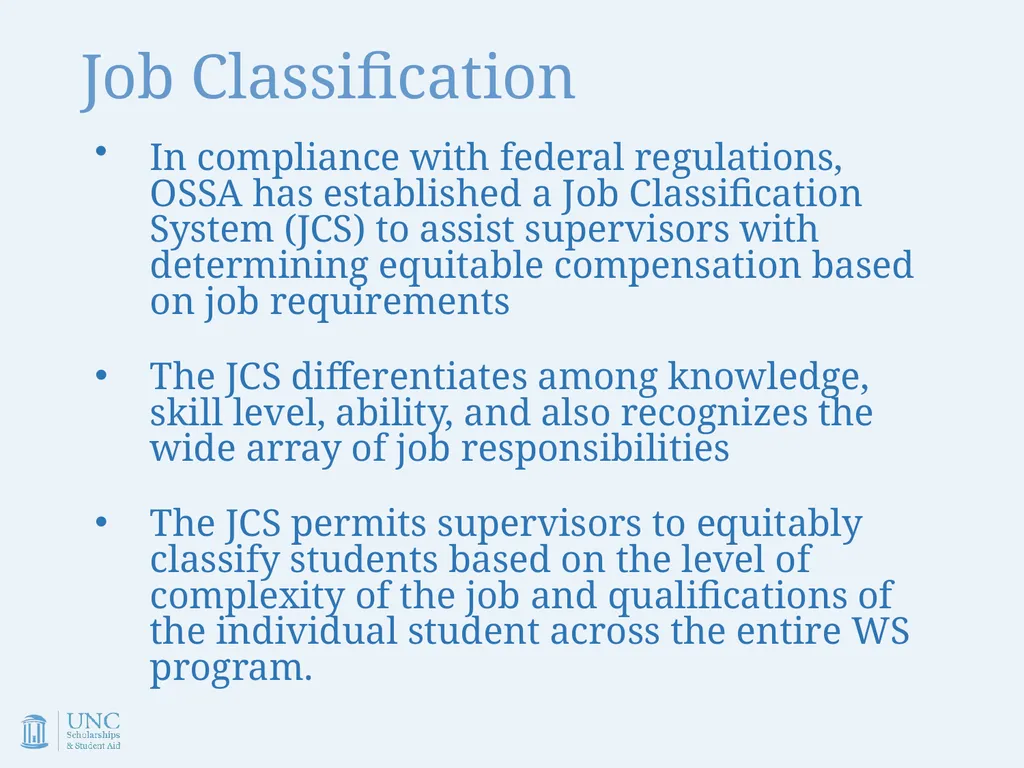 Work-Study Supervisor Training Academic Year - slide 19 of 55