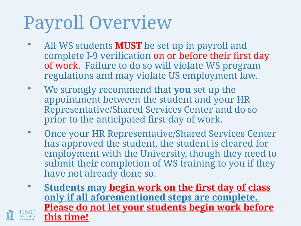 Work-Study Supervisor Training Academic Year - slide 40 of 55
