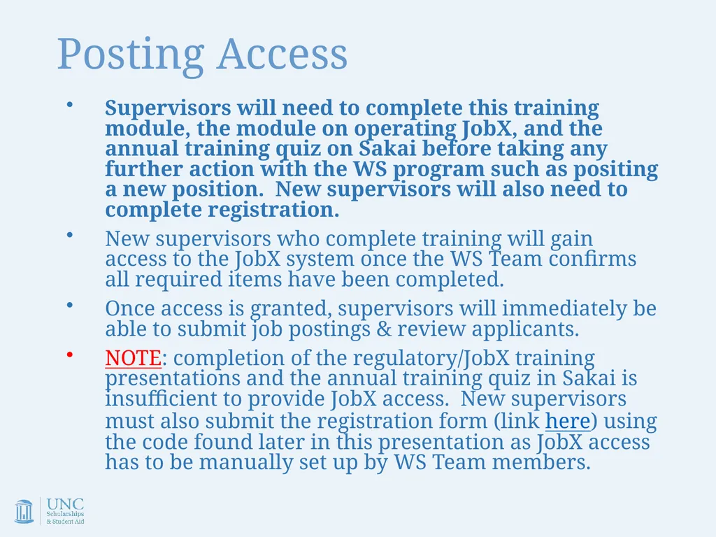 Work-Study Supervisor Training Academic Year - slide 36 of 55