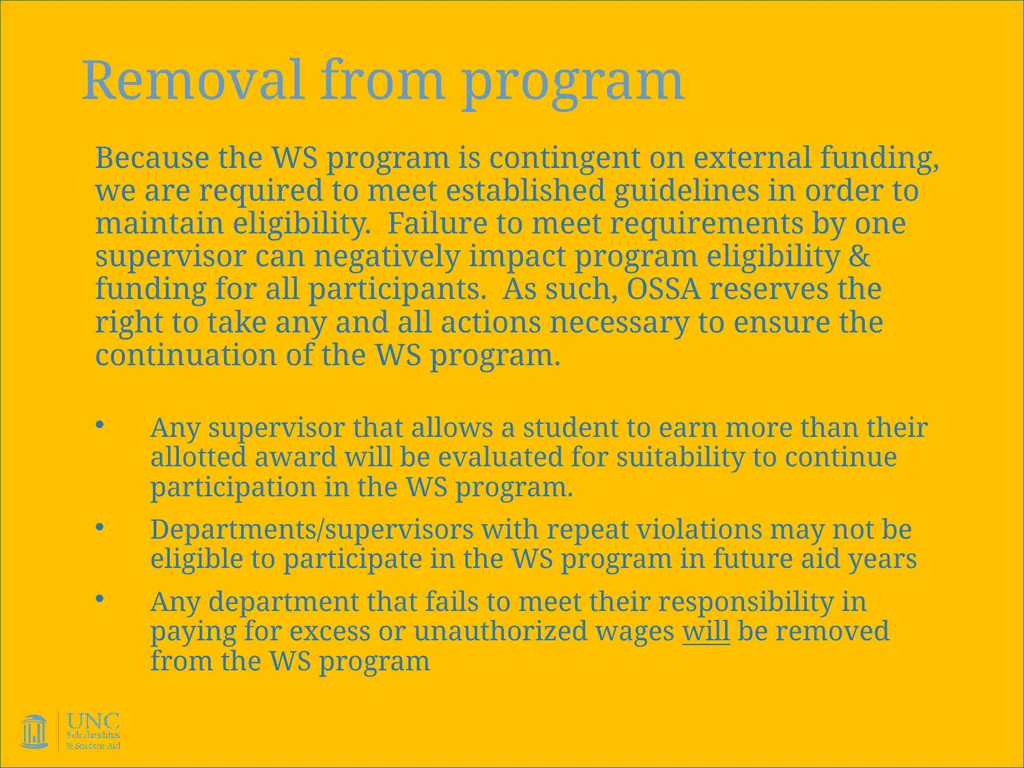 Work-Study Supervisor Training Academic Year - slide 29 of 55