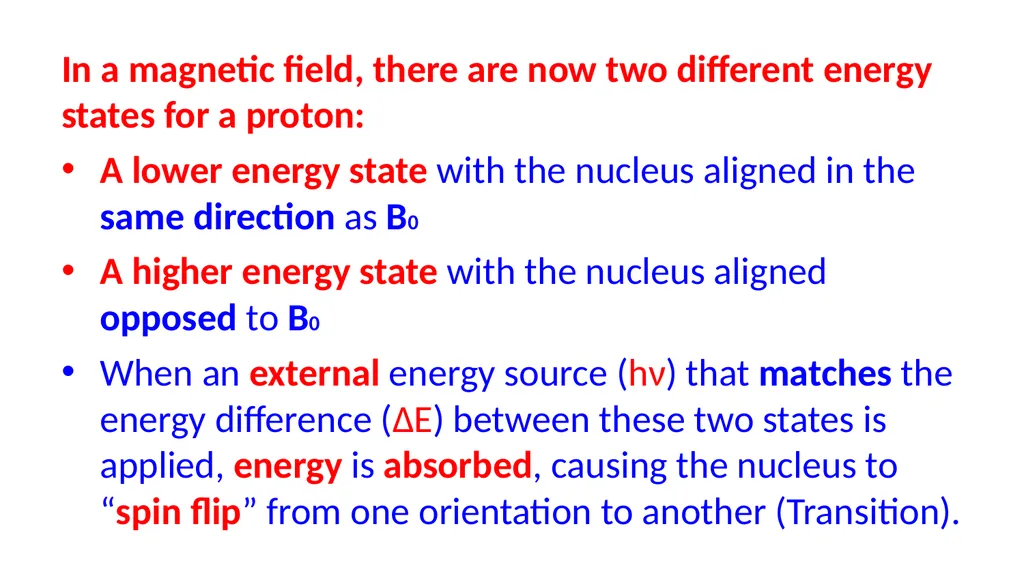 NUCLEAR MAGNETIC RESONANCE spectroscopy NMR - slide 16 of 30