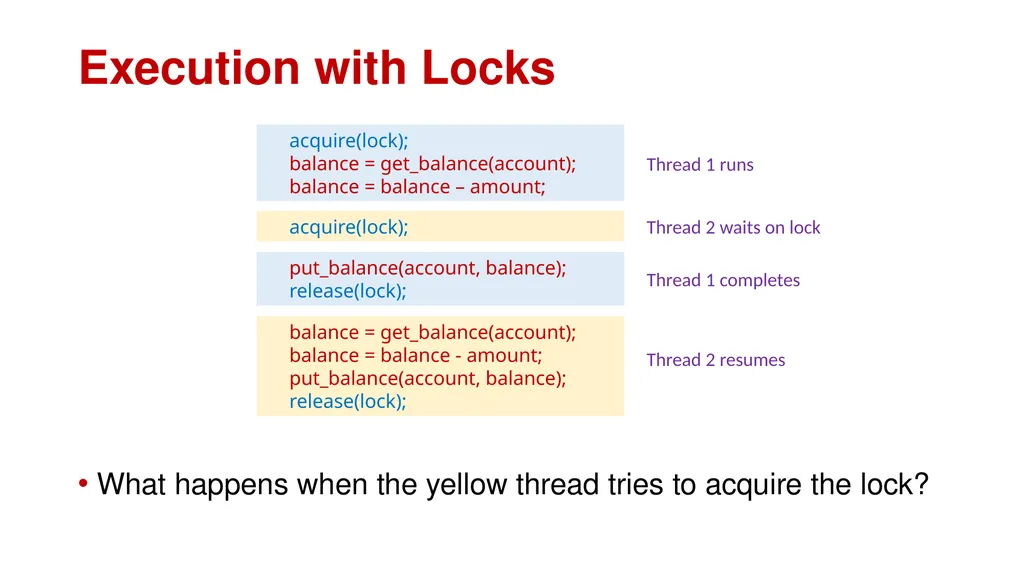 Synchronization CPEN 331, UBC Alexandra Fedorova - slide 15 of 33