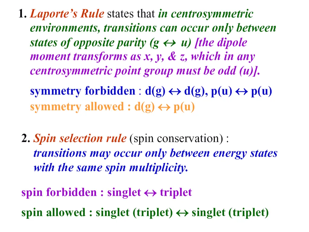 Chapter 4 Term Symboles Lecturers: 1- Dr. Majeed - slide 36 of 49