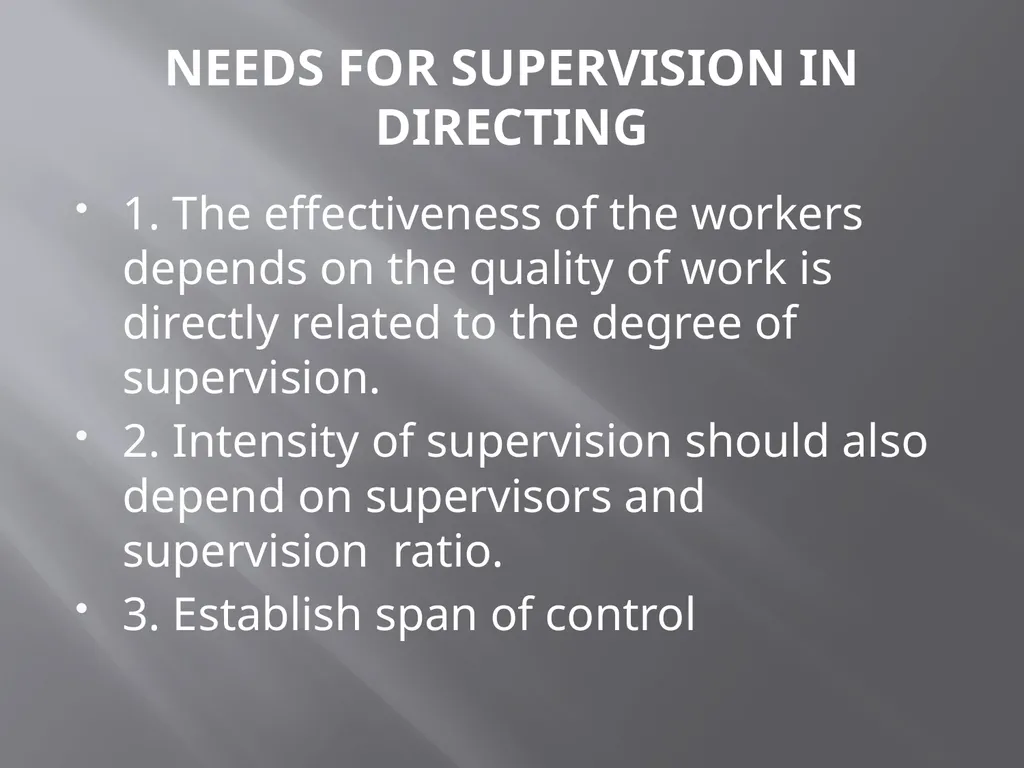 PRESENTATION ON SUPERVISION BY- Ms.Vaishali Patil - slide 12 of 21