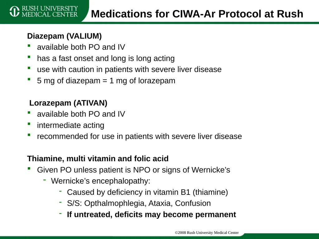 Update Training on CIWA and COWS Clinical - slide 6 of 17