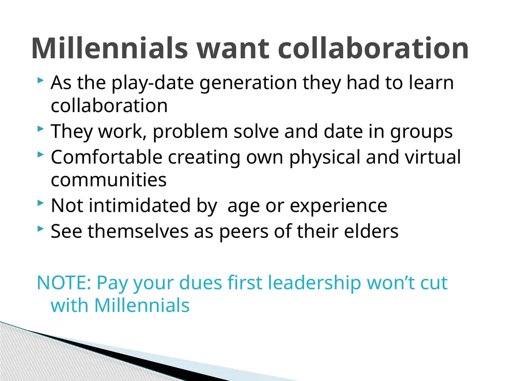 The Millennial Generation Developing Marketing - slide 26 of 40