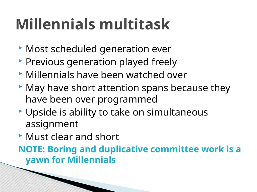 The Millennial Generation Developing Marketing - slide 28 of 40