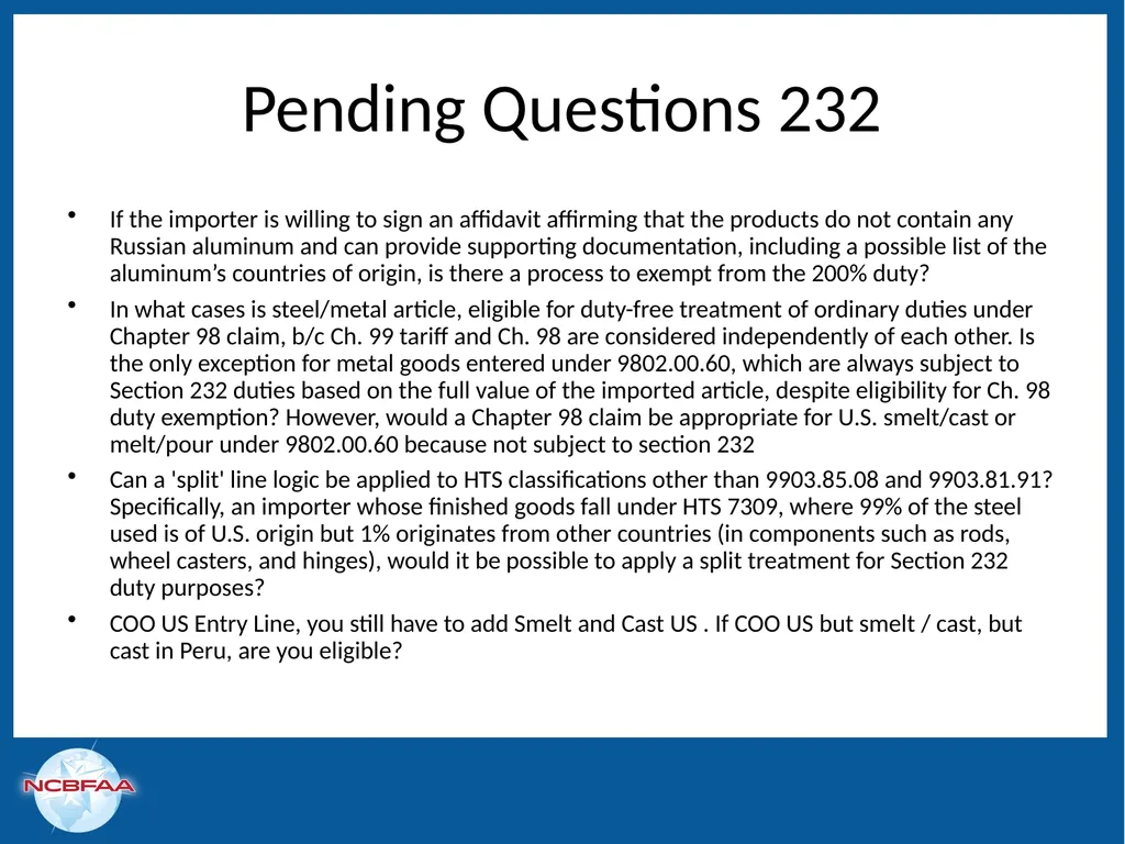 Leaping Over Trade Remedies in a Single Bound: - slide 49 of 50